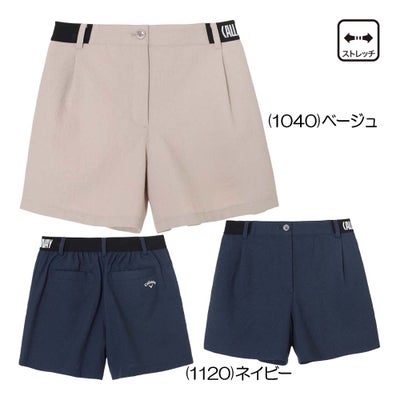 キャロウェイ（Callaway） 8WAYストレッチ麻ライクショートパンツ C26127201 レディースパンツ 26春夏モデル