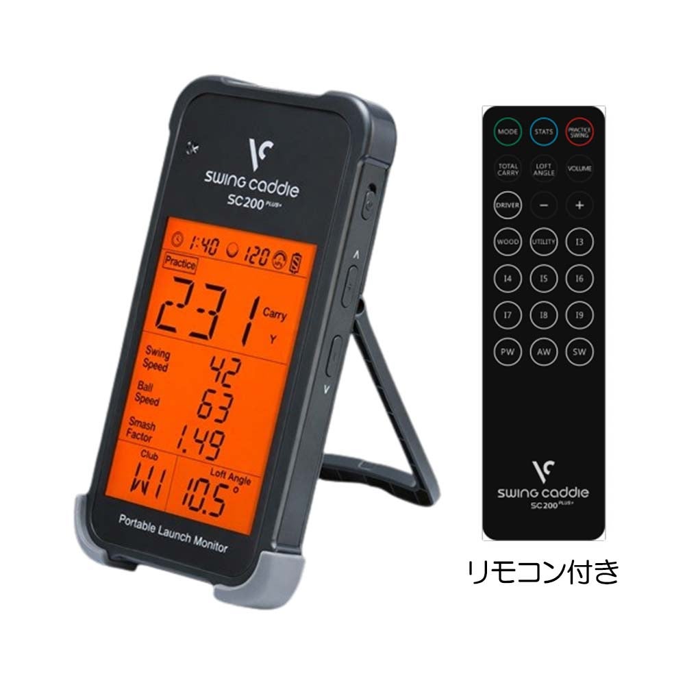 VOICE CADDIE スイングキャディ SC200 PLUS+ 弾道測定器 Amazon | [Voice Caddie] SC200PLUS+ 小型 弾道測定器 ゴルフ