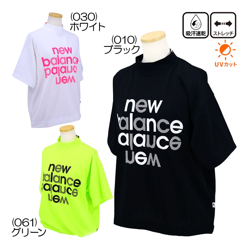 ニューバランス New Balance ハーフスリーブ モックネック プル