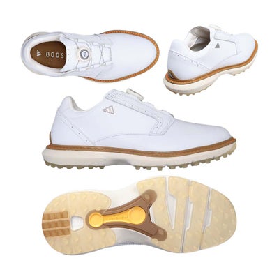 アディダス（Adidas） MC70 Boa スパイクレスシューズ JQ3461 ホワイト/アイスタンジェリン 2026