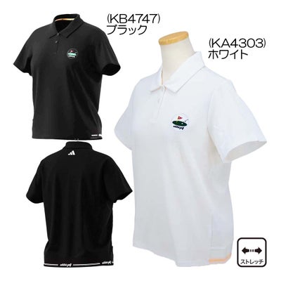 アディダス（Adidas） ツイストニット 半袖シャツ QC290 レディースウェア 26春夏モデル