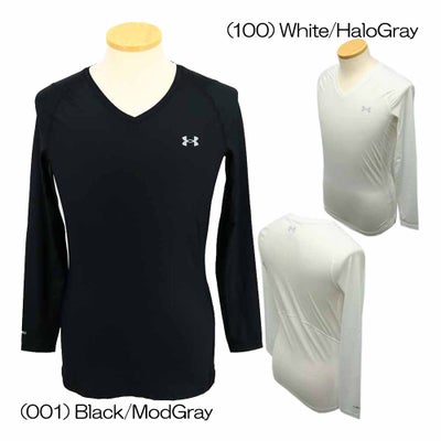 アンダーアーマー（UNDER_ARMOUR） UAアイソチルフィッティドロングスリーブVネックシャツ 1384824 メンズゴルフウェア 春夏モデル