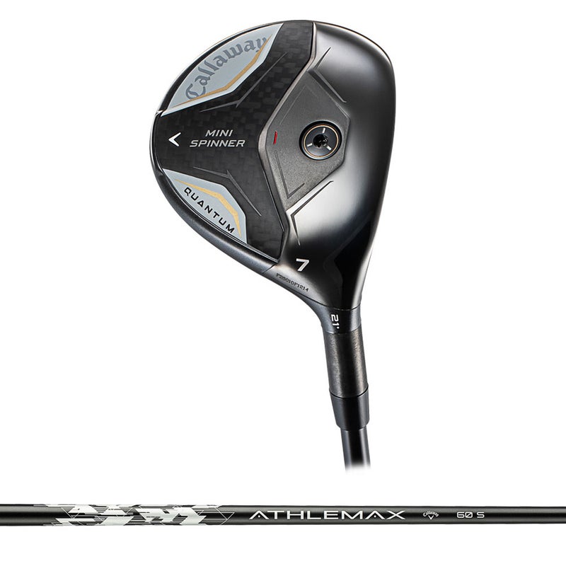 QUANTUM(クァンタム) MINI SPINNER フェアウェイウッド ATHLEMAX 60   シャフト 日本正規品 2026