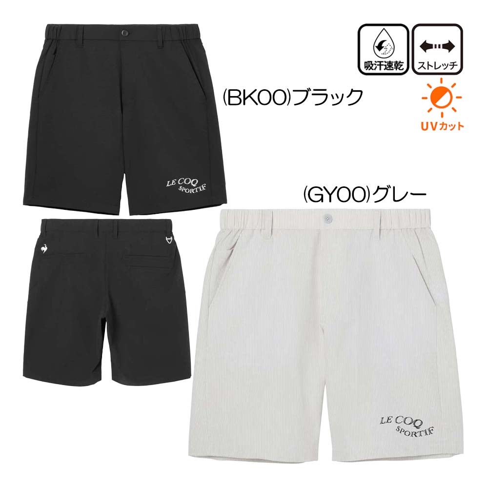 ≪新品未使用≫ルコック　ショートパンツ≪定価11,000≫ ルコックスポルティフ ゴルフ le coq sportif golf チェックジャカード