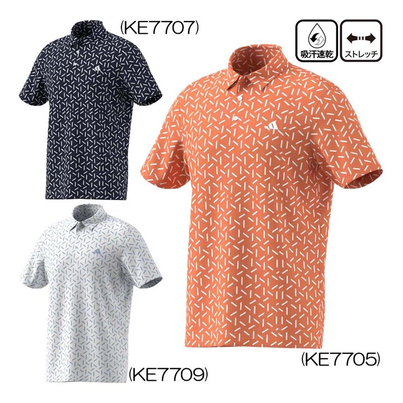 アルティメット365 メッシュ プリント クライマクール ポロシャツ CN914 メンズウェア 26春夏モデル