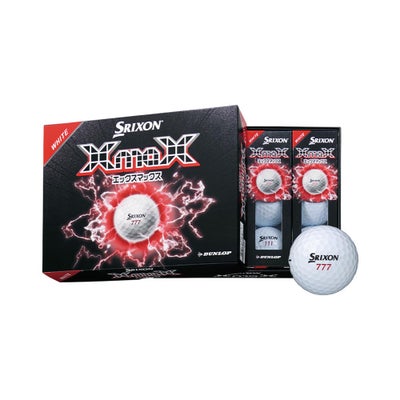 スリクソン（SRIXON） XmaX(エックスマックス)ボール ホワイト 1ダース 2026