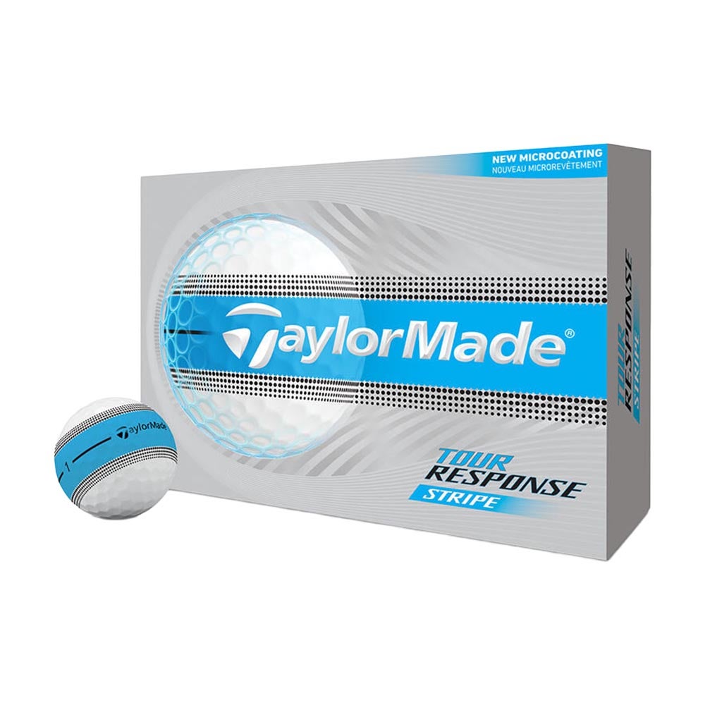 テーラーメイド TaylorMade ツアーレスポンス ストライプボール ブルー