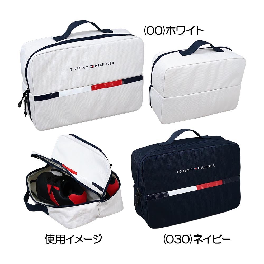 トミーヒルフィガー Tommy Hilfiger シューズケース シグネチャー