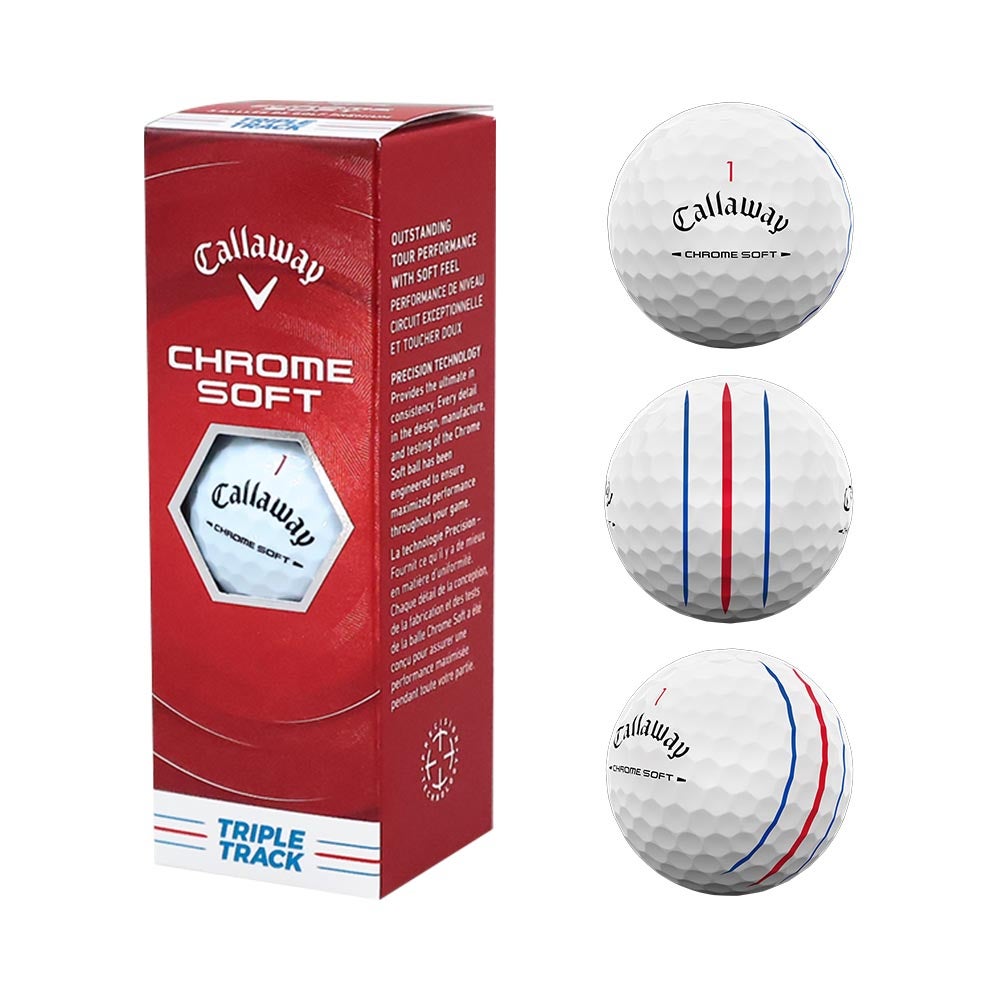 キャロウェイ Callaway CHROME SOFT トリプル・トラック ボール