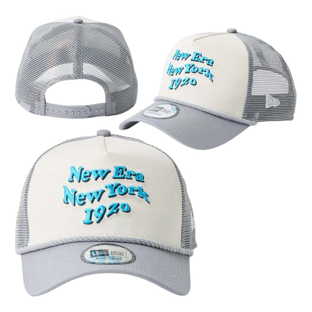 ニューエラ New Era 9FORTY A-Frameトラッカー Wave Logo キャップ 26