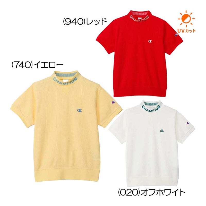 ショートスリーブモックネックシャツ CW-DG302 レディースウェア 26春夏モデル