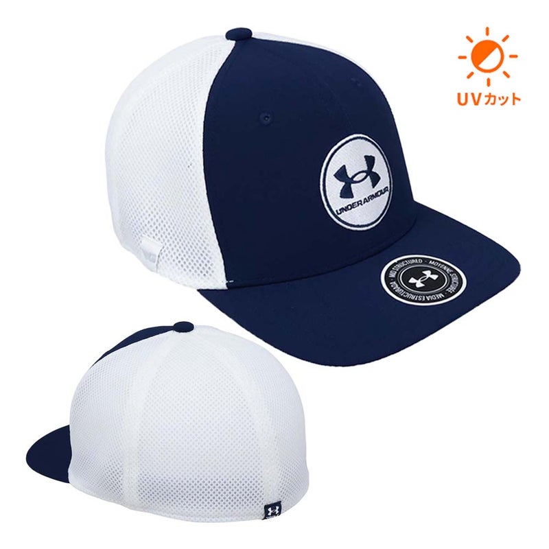 UAアイソチル ドライブ ロー ストレッチ フィット キャップ 1389887-3 メンズキャップ 26春夏モデル