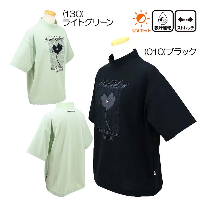 UV ハーフスリーブ モックネック プルオーバー 012-6266501 レディースウェア 26秋冬モデル