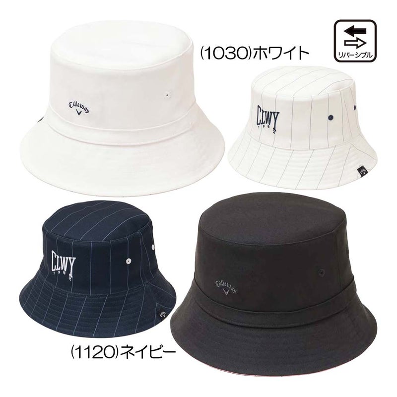 リバーシブルツイルバケットハット C26291115 メンズハット 26秋冬モデル