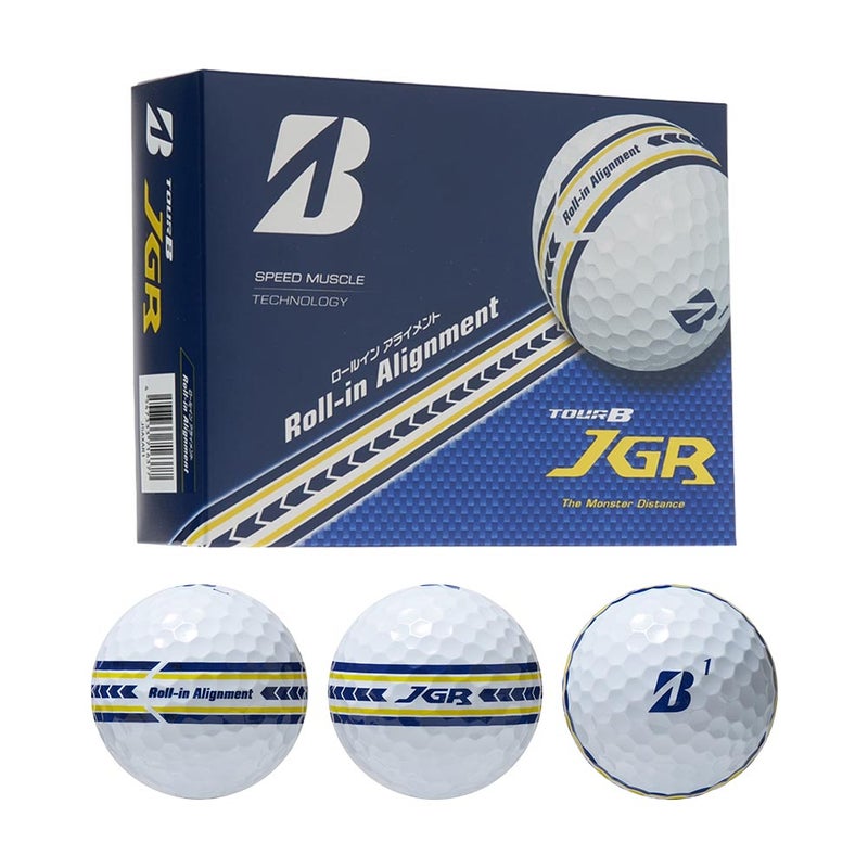 TOUR B JGR Roll-in Alignment ボール ホワイト 1ダース J5AXAR 2026