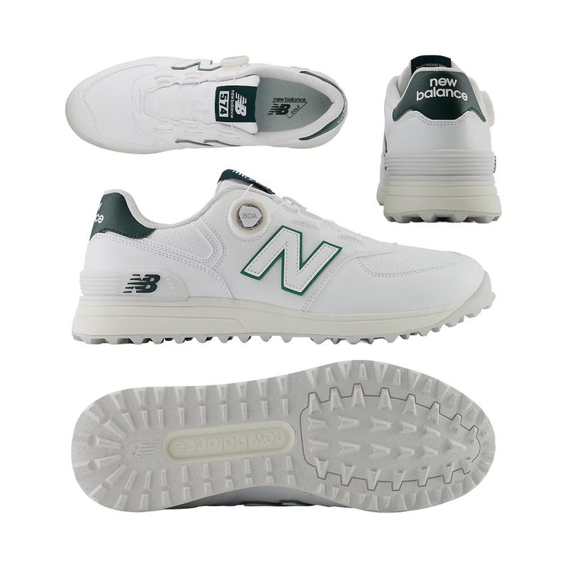 Spikeless shoes 574 v4 BOA U574B (7A5) WH/GR 2026 [Unisex]
