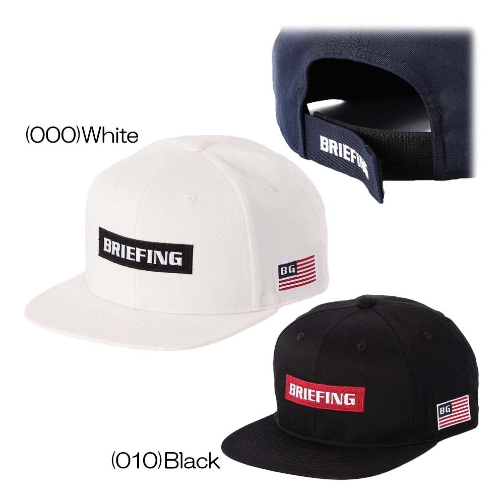 ブリーフィング BRIEFING BOX LOGO FLAT VISOR CAP BRG263M94 メンズ