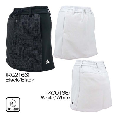 アディダス（Adidas） クライマウォーム ファブリックミックス スカート QA288 レディーススカート 26秋冬モデル
