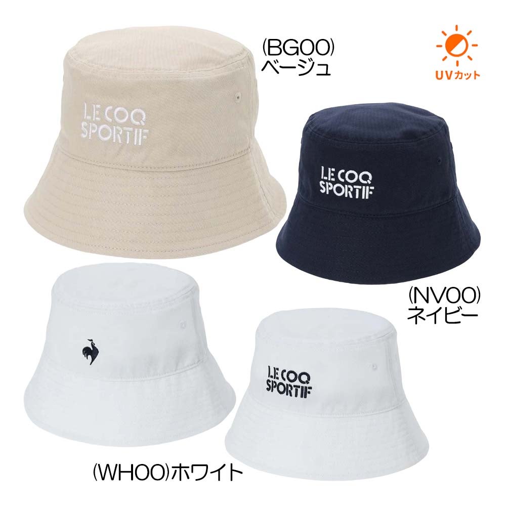 ルコック le coq sportif バケットハット LG6FCP70L レディースハット